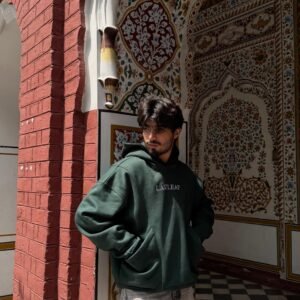 Last Leaf Signature Heavyweight Hoodie – Forest Green